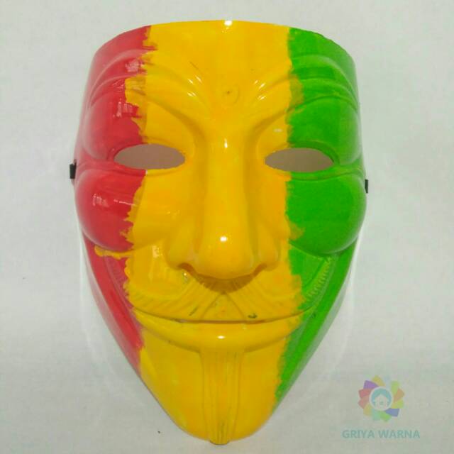 Topeng Anonymous Custom Reggae