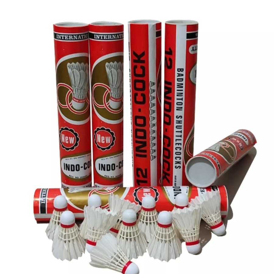 SHUTTLECOCK / KOK BADMINTON INDOCOCK MERAH ORIGINAL 100%