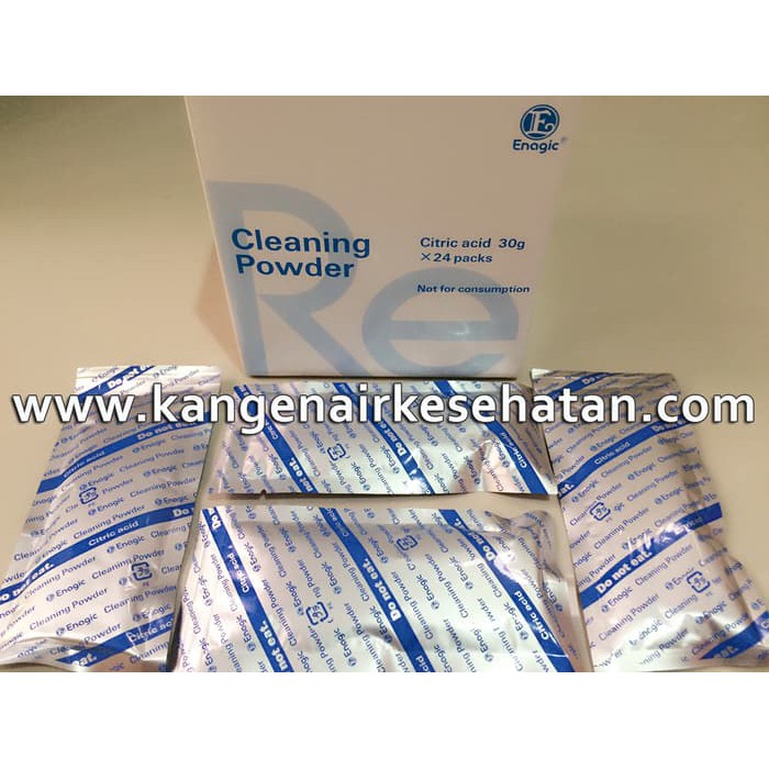 

Jual Cleaning Powder Enagic Kangen Water Citric Acid Food Grade - Per Dus Murah
