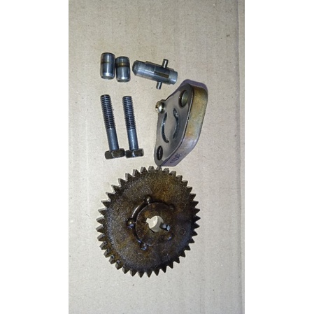 pompa oli honda beat karbu, pompa oli kvy, oil pump honda beat karbu original cabutan.