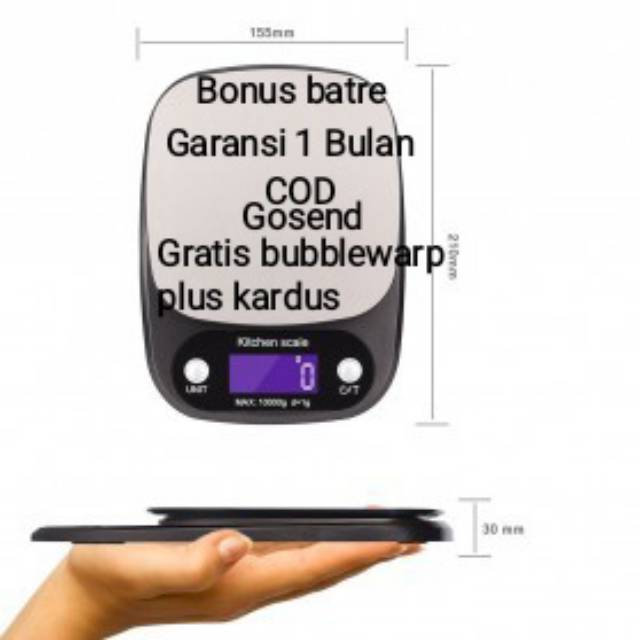Distributor Timbangan Dapur 10kg 1g Timbangan Digital Dapur Timbangan Kue Digital Timbangan Dapur Digital mBAB8oCdM6wBb