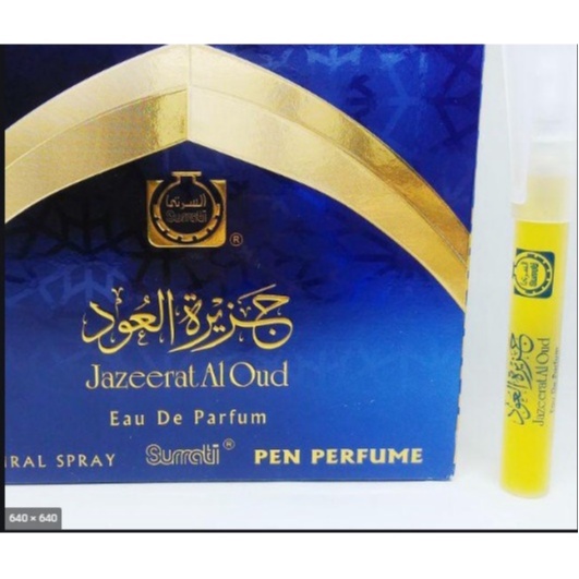 SURRATI JAZEERAT PEN 8 ML | Parfum SURRATI | Pen Perfume 8ml | Original | Made in Holly Makkah | Oil Concentrate | Original