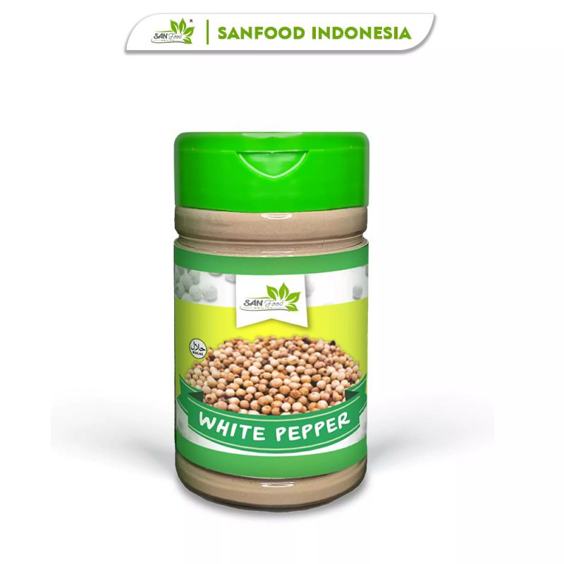 

SANFOOD WHITE PEPPER LADA 70gr