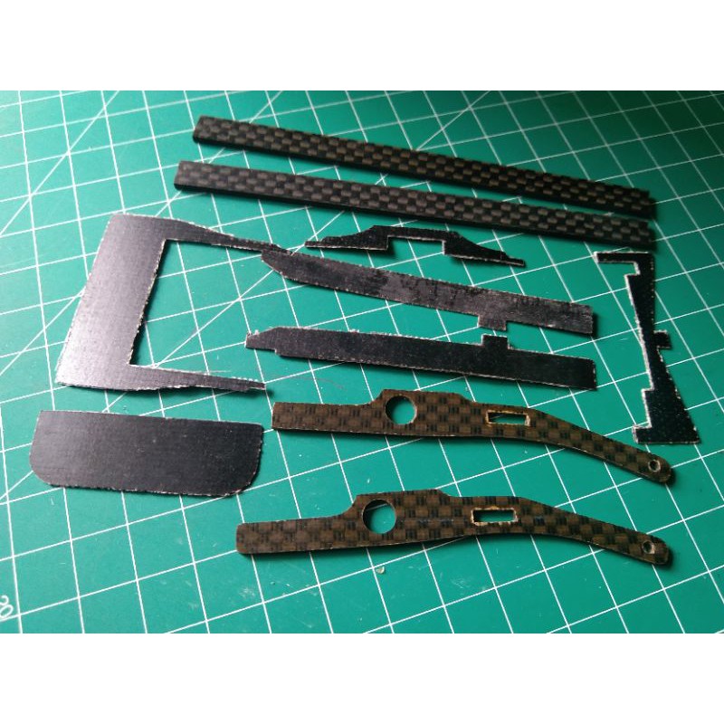 Bemper carbon Tamiya speed nascar murah