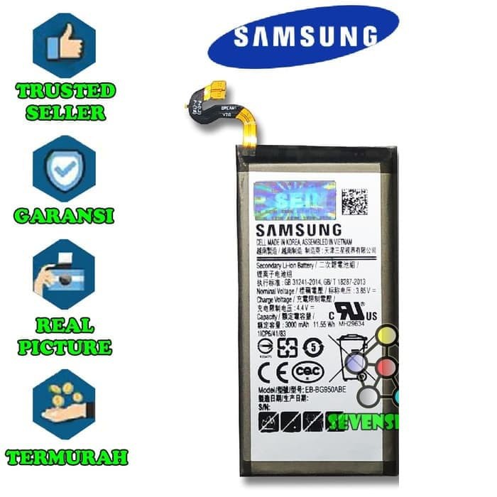 Baterai Samsung Galaxy S8 / G950 / EB-BG950ABE ORIGINAL