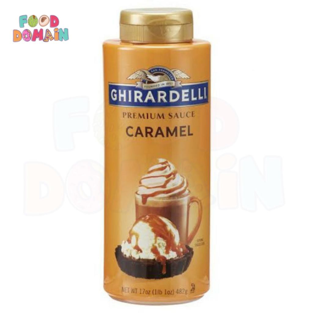 Ghirardelli Premium Caramel Sauce USA 17oz 482gr - Saus Caramel