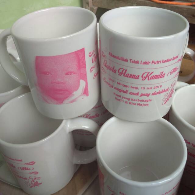 Souvenir mug +sablon