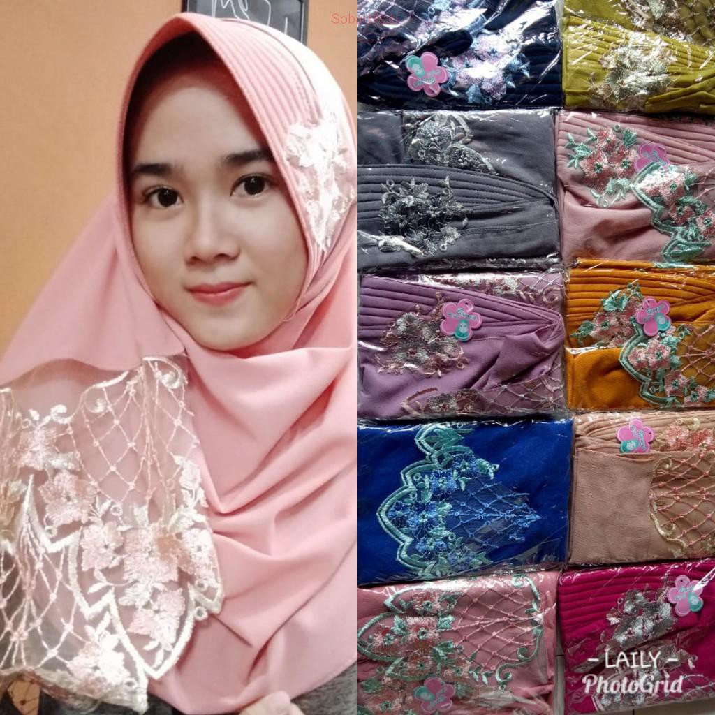 Jilbab Pastan Borkat Ala - Ala / Hijab Pastan Borkat / Jilbab Borkat BEST SELLER