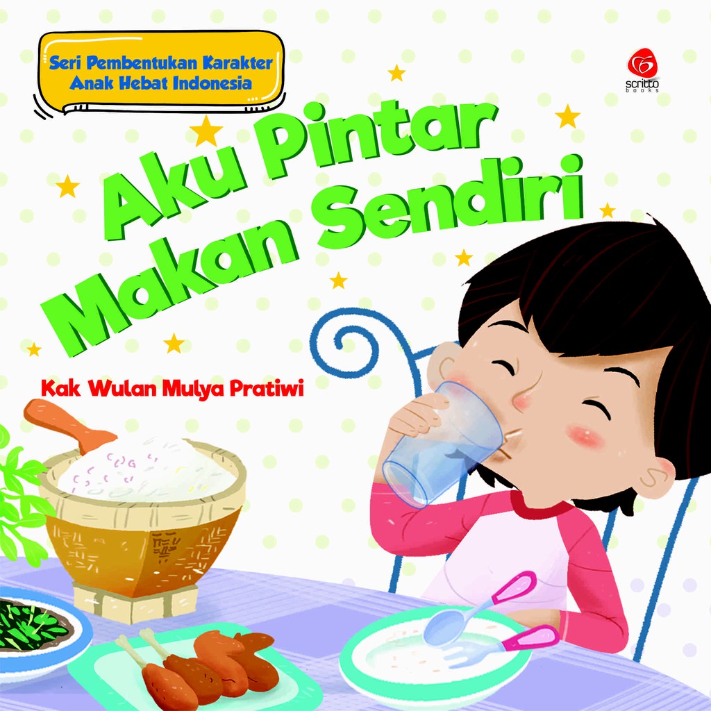 BUKU ANAK AKU PINTAR MAKAN SENDIRI