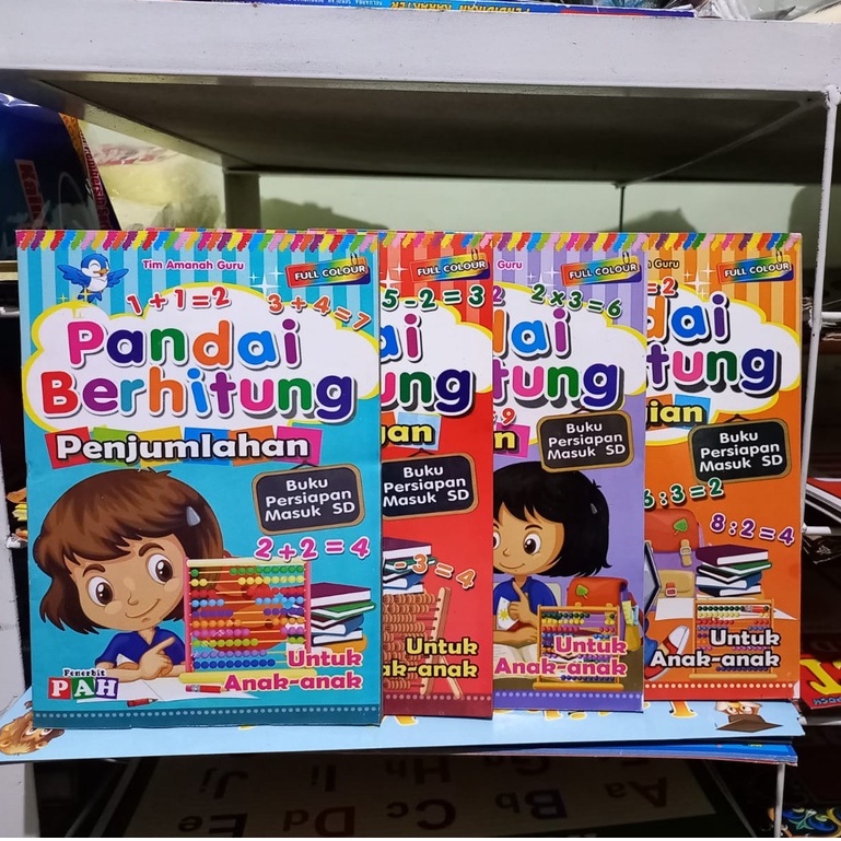 Buku Anak Pandai Berhitung Pah (FULL COLOR)