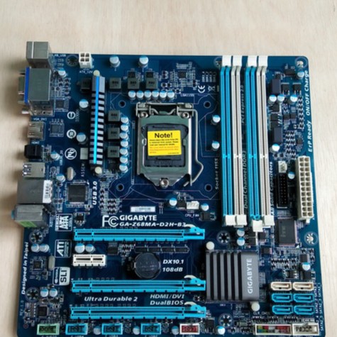 Mainboard Intel Socket 1155 GA-Z68MA-D2H-B3 GIGBAYTE