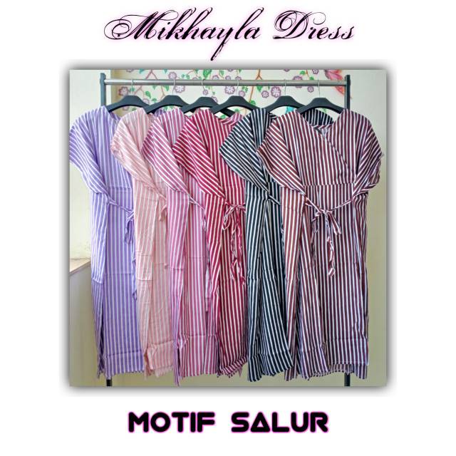 Mikhayla dress motif salur