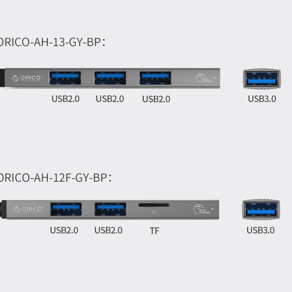 Lagi Tren.. ORICO- AH-13 Type-C Hub to USB 3.0 1 port USB 2.0 3 port
