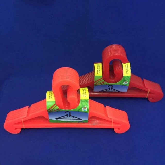 GANTUNGAN BAJU / HANGER PLASTIK 12PC