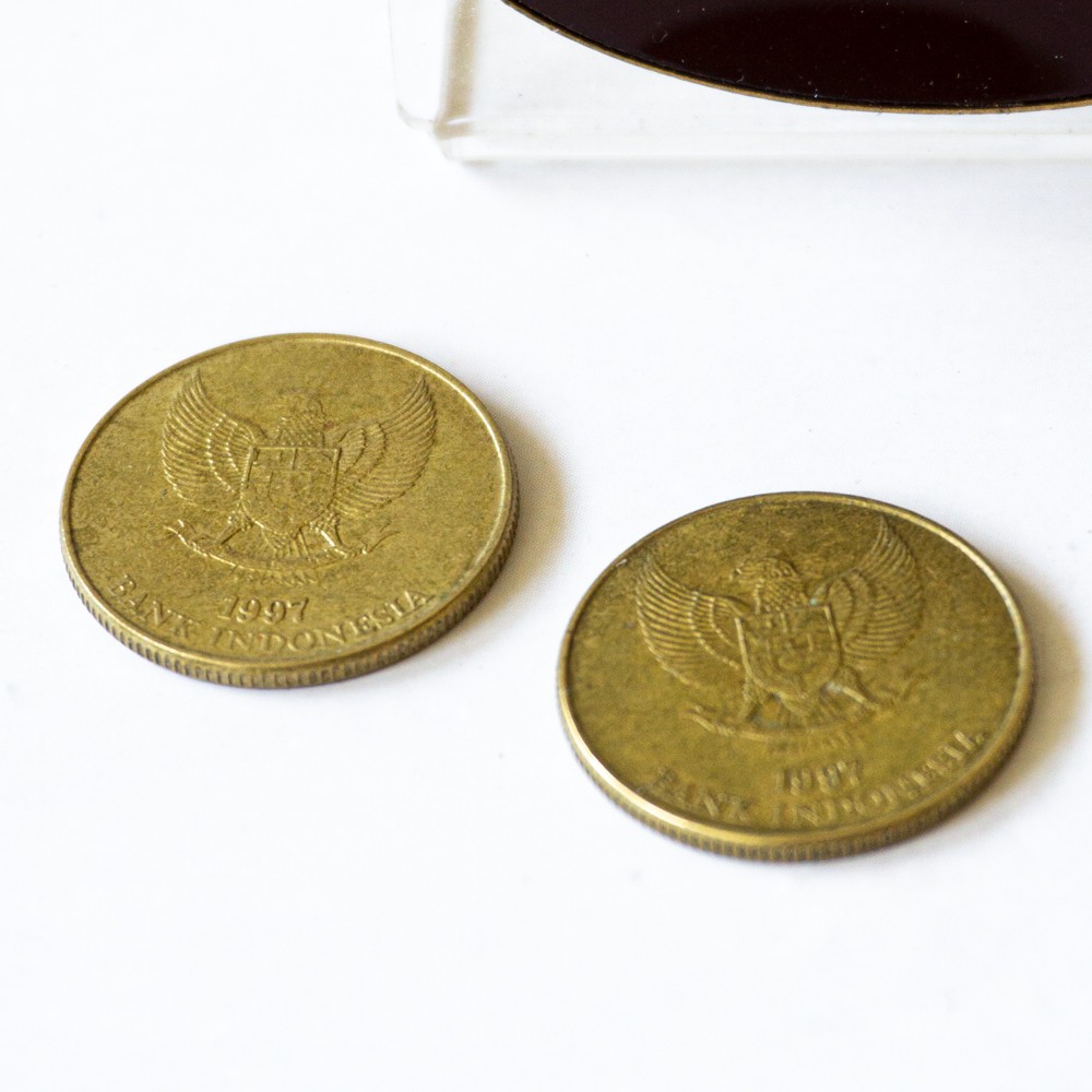 uang kuno langka koin 50 rupiah komodo tahun 1997