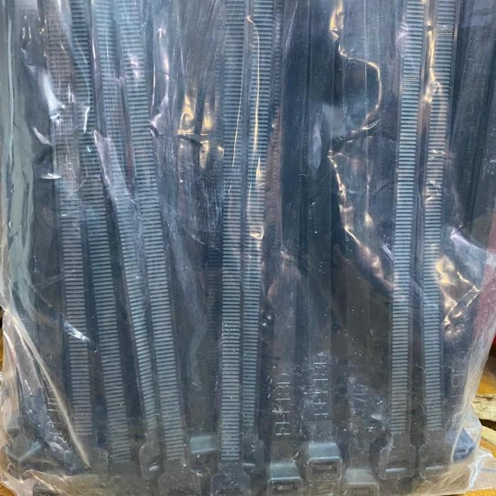 

Kabel Ties 380X / 38cmx7.6mm Hitam Polos