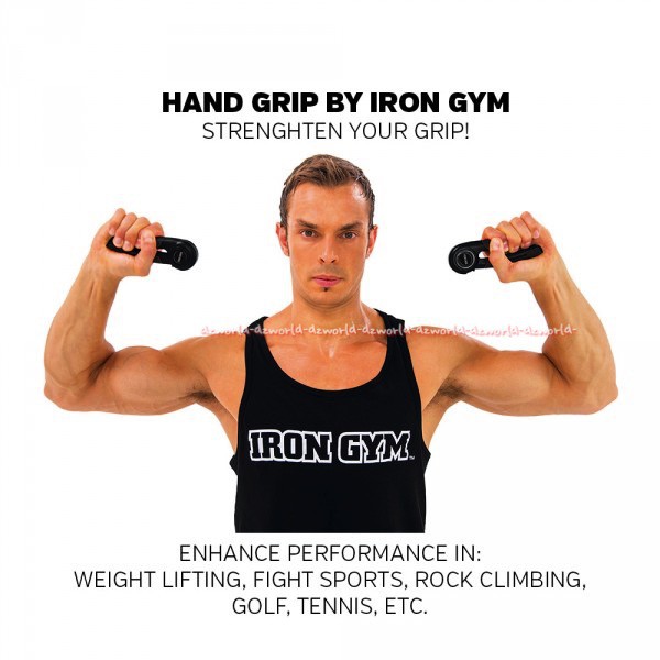 Iron Gym Hand Grip Training Exercise Memperkuat Tangan