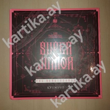 Ready Stock Super Junior the Renaissance Square Kyuhyun