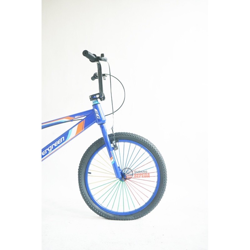sepeda bmx evergreen 20 inch ready siap pakai sudah rakit cowok bisa COD kredit cicilan B1 SNI speda-5