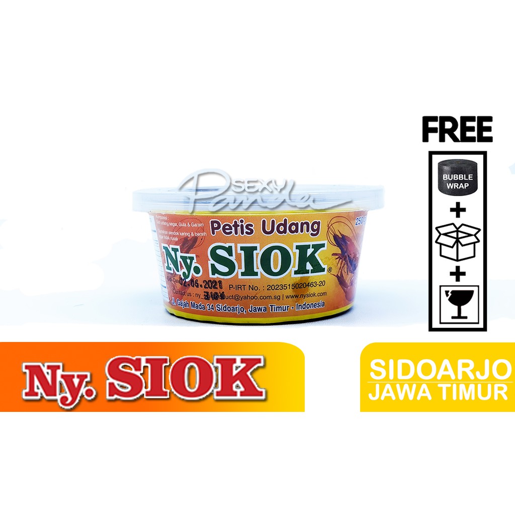 

Petis Udang Ny Siok 250 gram FREE BUBBLE