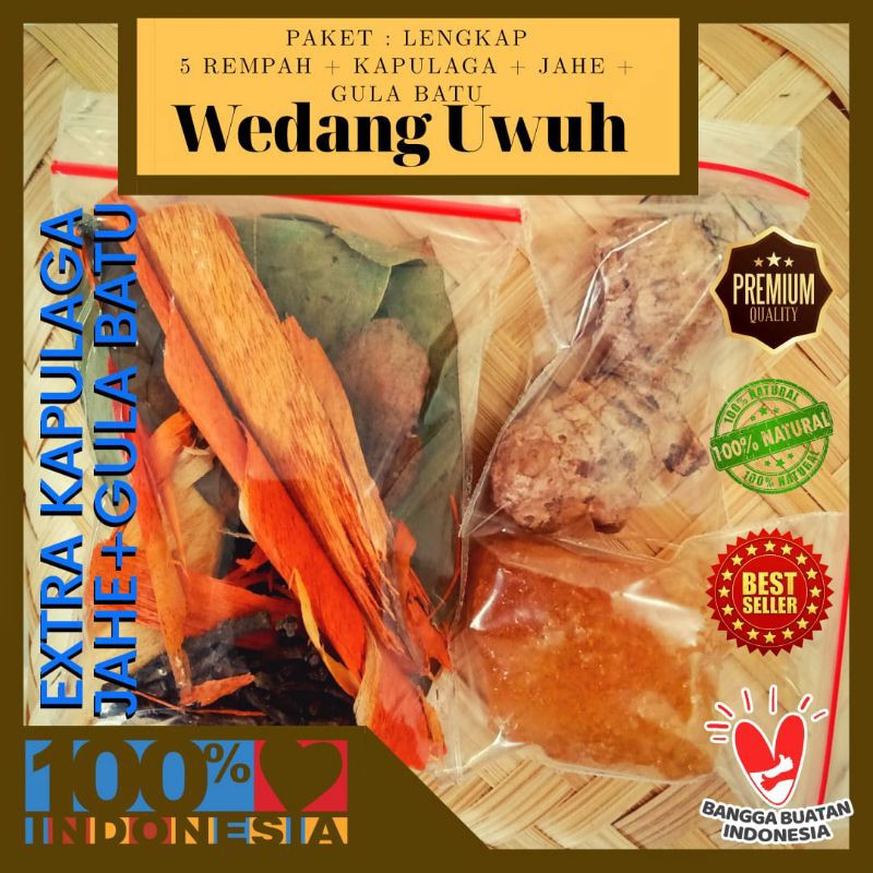 

[PAKET/VARIAN] WEDANG UWUH Original Istimewa Super JOGJA Rempah Herbal Suplemen Stamina Alami