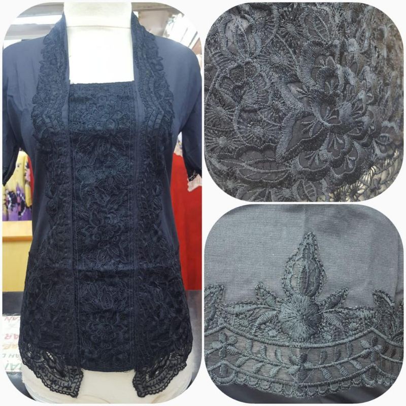 Renda bordir renda untuk kebaya biasa (Renda saja)
