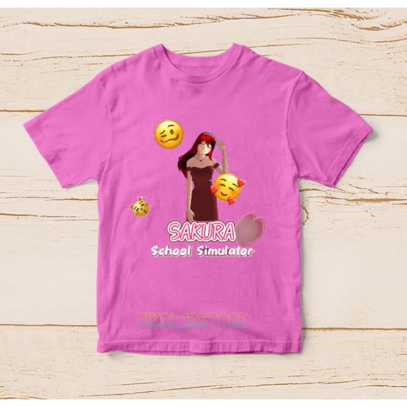 KAOS ANAK SAKURA SCHOOL SIMULATOR