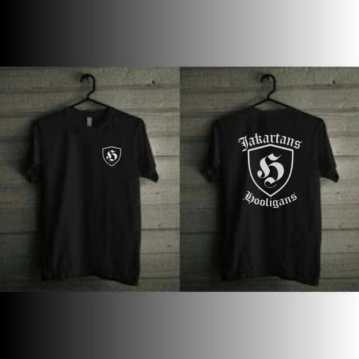 (BISA COD) kaos tshirt jakarta Holigans kaos distro premium soft cotton 30s H&H TwinShop