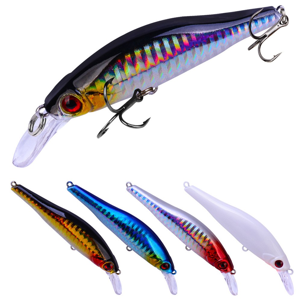 SYFishing 1Pcs New Sinking Minnow Umpan Pancing 9.8cm 12g Swimbait Fishing Lure Ikan Bass Wobbler Bait Kail Tackle