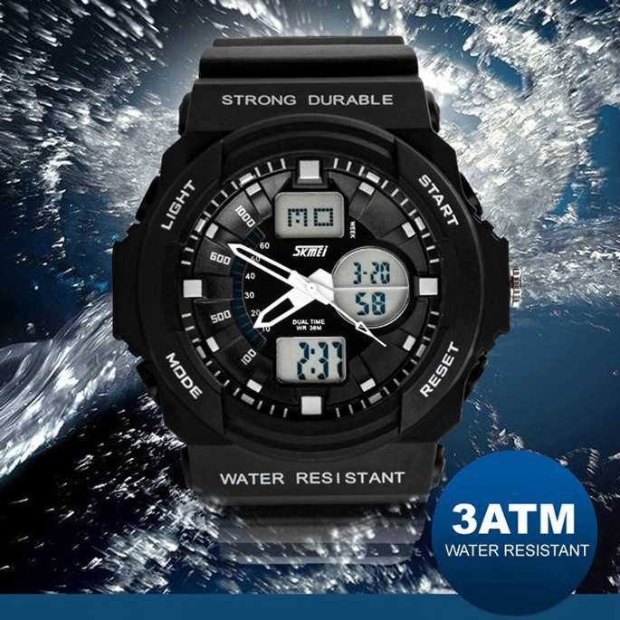 Jam Tangan Anak Skmei LED JT 92 Jam Tangan Strap Waterproof Sport Watch Stylish Keren Berkualitas