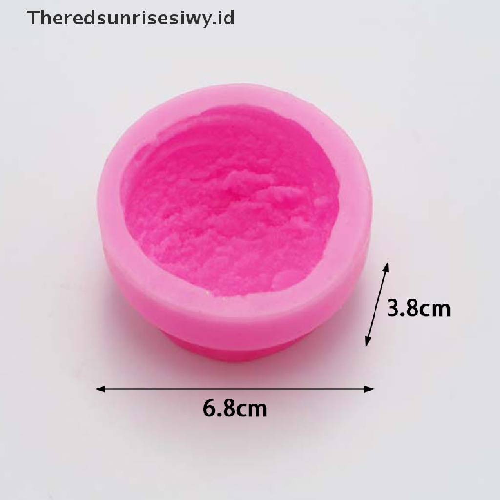 # Alat Rumah Tangga # Cetakan Es Krim / Sabun / Fondant DIY Bentuk Bola Bahan Silikon