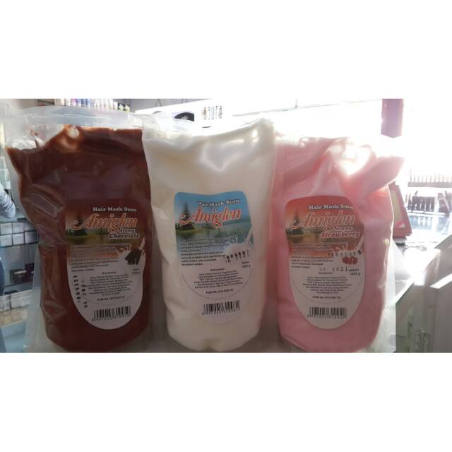 Pompia Hair Mask Amiglen masker rambut 900 gr