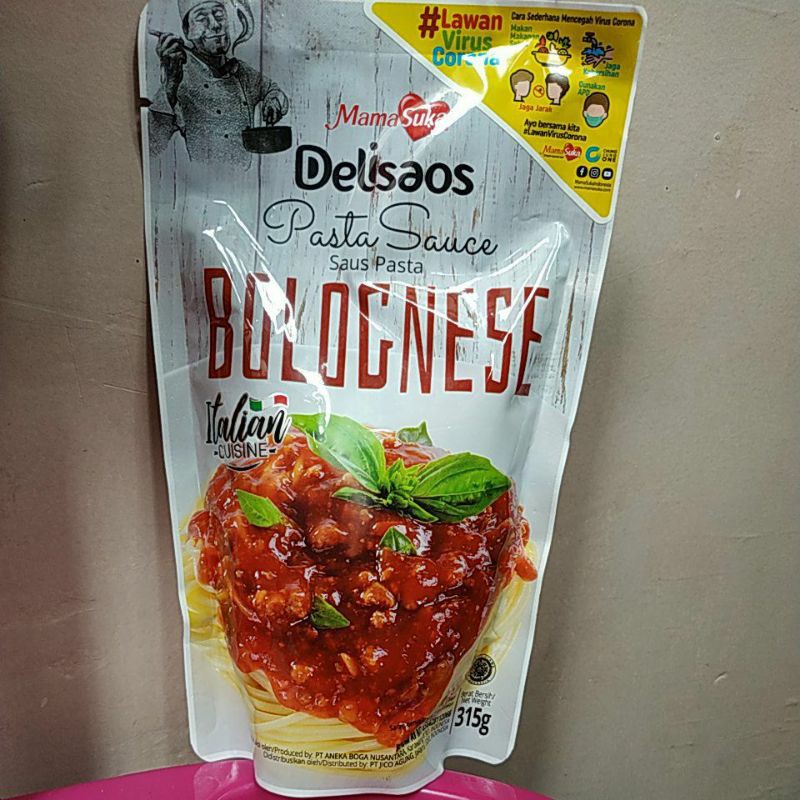 

Mama Suka - Delisaos Bolognese 315 gr