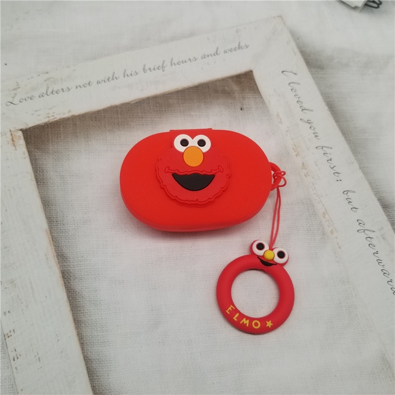Case Pelindung Bahan Silikon Dengan Kait Untuk Xiaomi Mi Redmi Airdots 2 Airdots 3