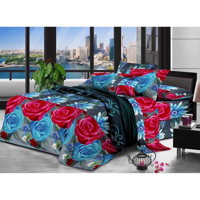 (LEBARAN SPESIAL) Sprei Nyenyak Impression 180 cm x 200 cm (2 Sarung)