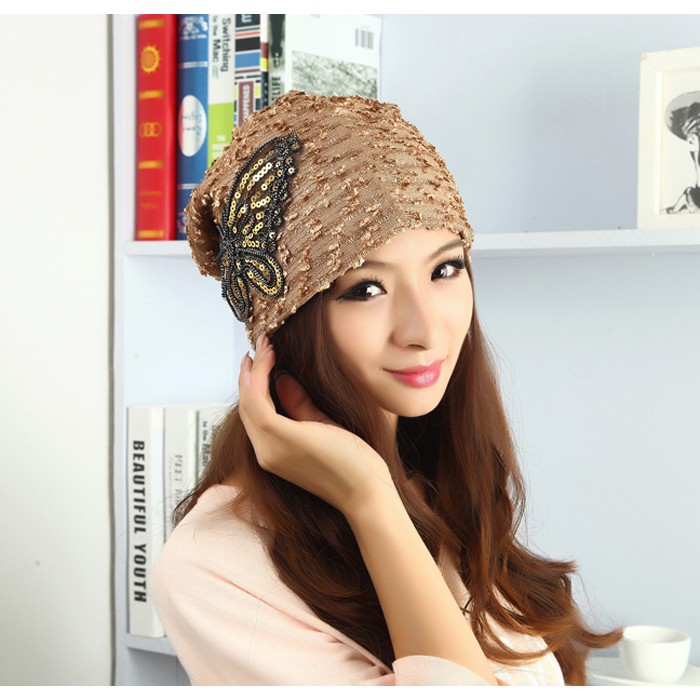 Sweet Lace Beanie Hat | Topi - ZH765