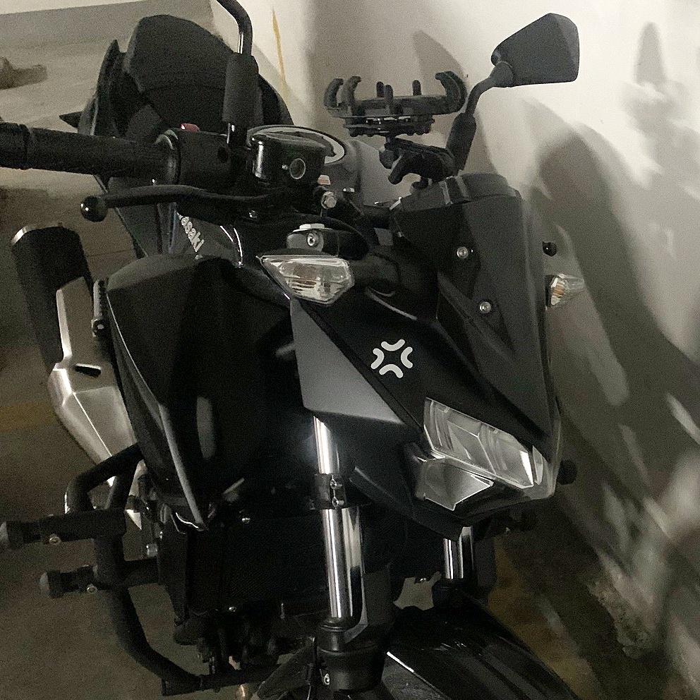 &quot;Marah&quot; Sepeda Motor Stiker Lucu Reflektif Helm Dekorasi Stiker Kartun Stiker Lucu