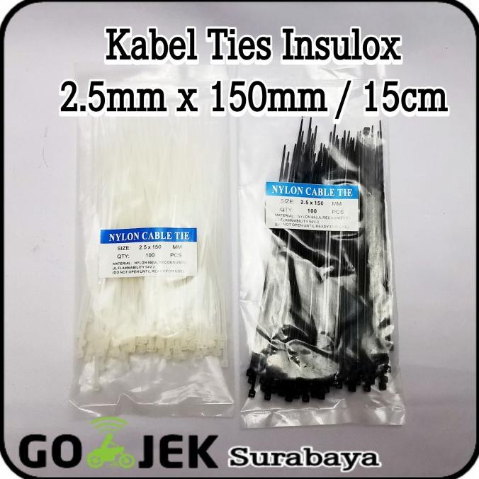 

COD Insulox / Kabel Ties 150mm / 15cm ORI