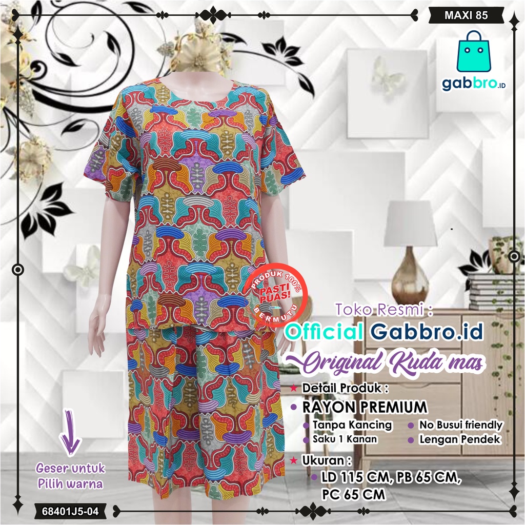 GABBRO | SETELAN BATIK SARWENDAH KUDA MAS [ORI]