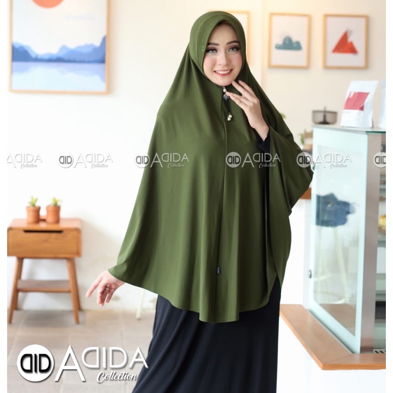 PAKET HEMAT JILBAB JUMBO SYARI [ XXL ] BERGO JUMBO JERSY / KERUDUNG JUMBO KEKINIAN