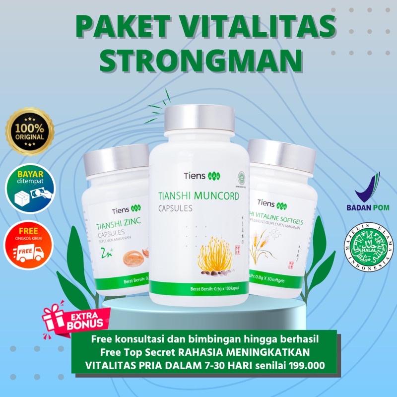 Stamina Pria/ Obat kuat/ Muncord Tiens/Vulcano tiens/Stamina pria tiens/ Stamina pria bestseller