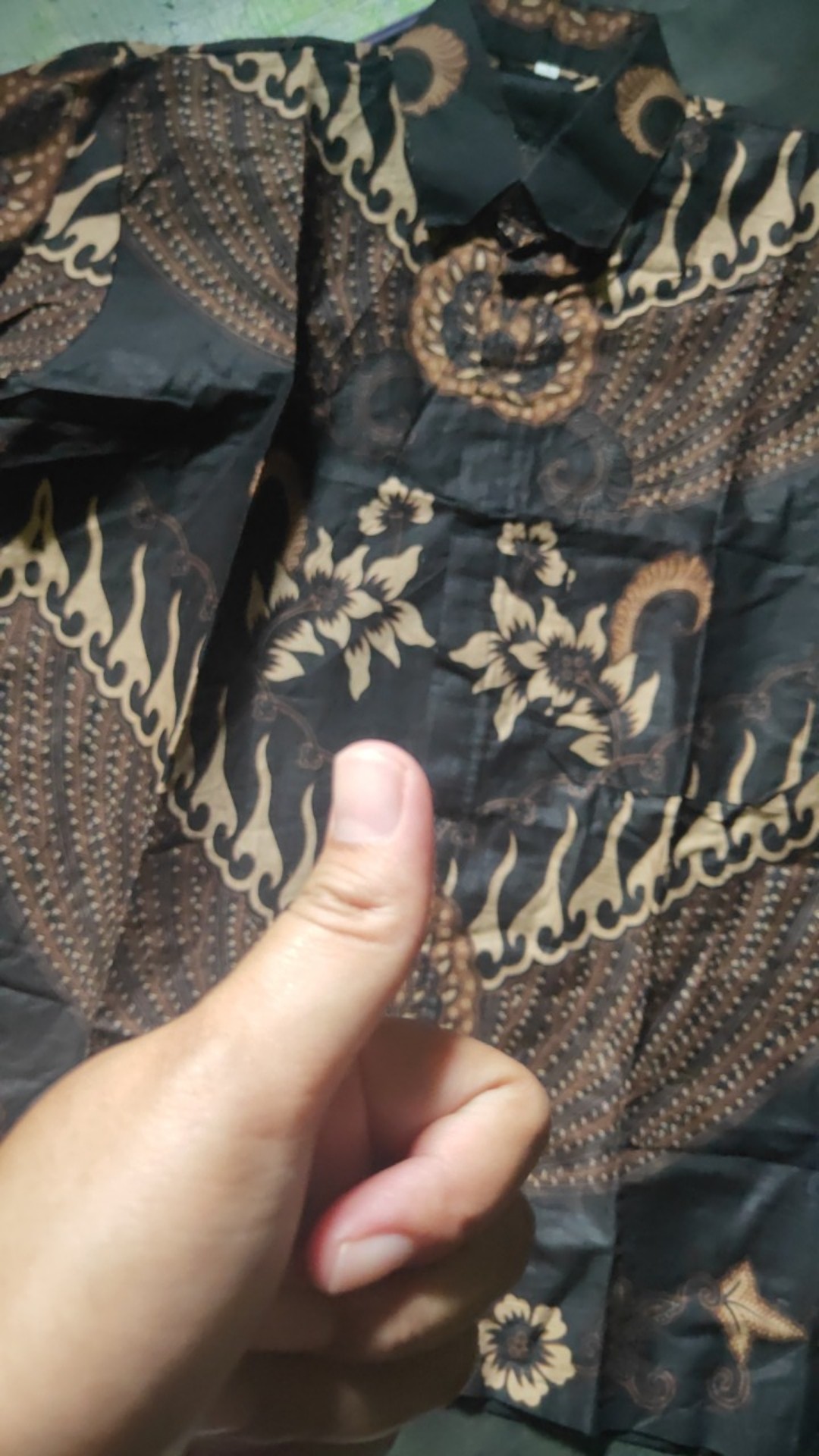 Batik Pria Kemeja Jumbo Batik Pria Lengan Panjang Size M L Xl Xxl 3l 4l 5l 6l Terlaris