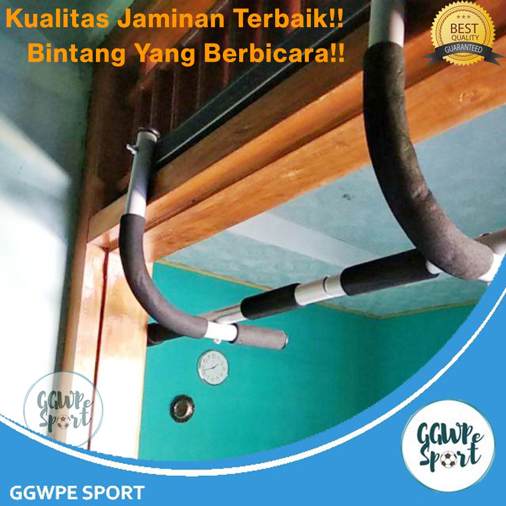 [Terjamin] Alat Fitness / Gym Pull Up / Push Up Iron Gym Alat Olahraga Angkat Badan Kualitas Terbaik