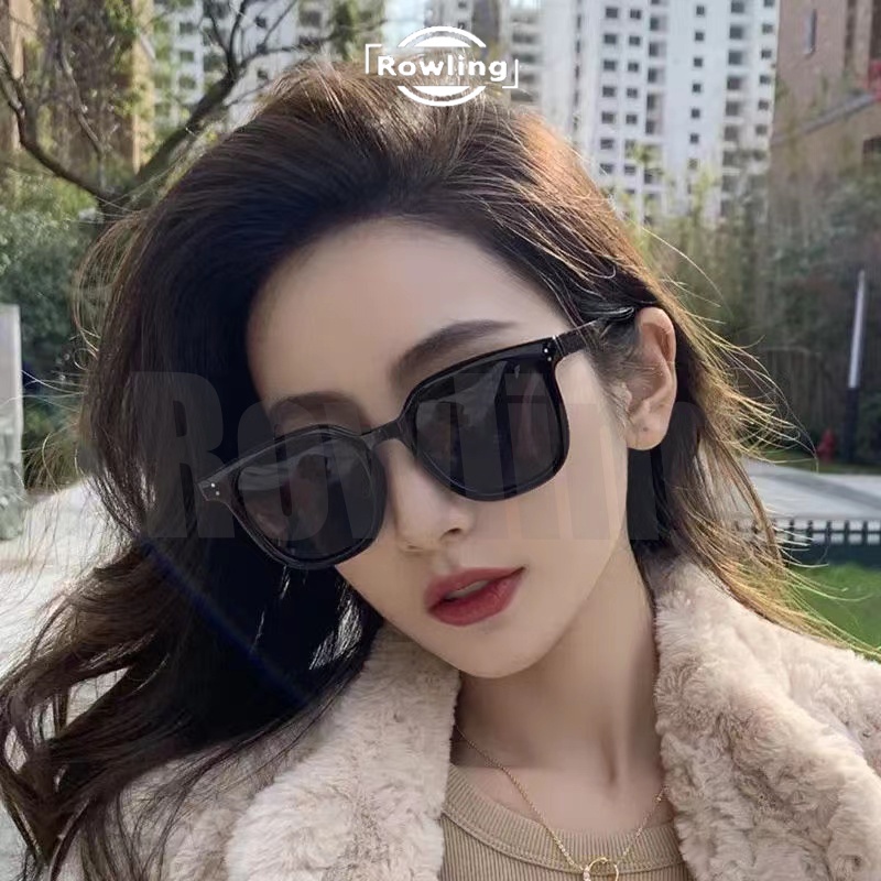 Rowling(Ka-242)Kacamata Terbaru Wanita Kotak Style Lee Soo hyuk Kacamata Fashion Murah/Kacamata Sunglasses Import Wanita Kacamata Fashion