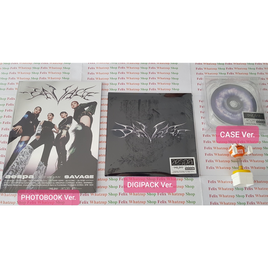 Aespa Savage [1st Mini Album] Official Album SEALED