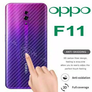 GARSKIN Sticker Carbon VIVO All Type Skin Carbon Transparan Fiber Protection Back Sticker Carbon