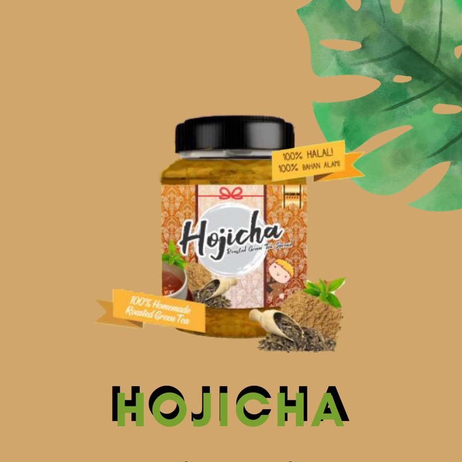 

TEH HOJICHA selai kekinian