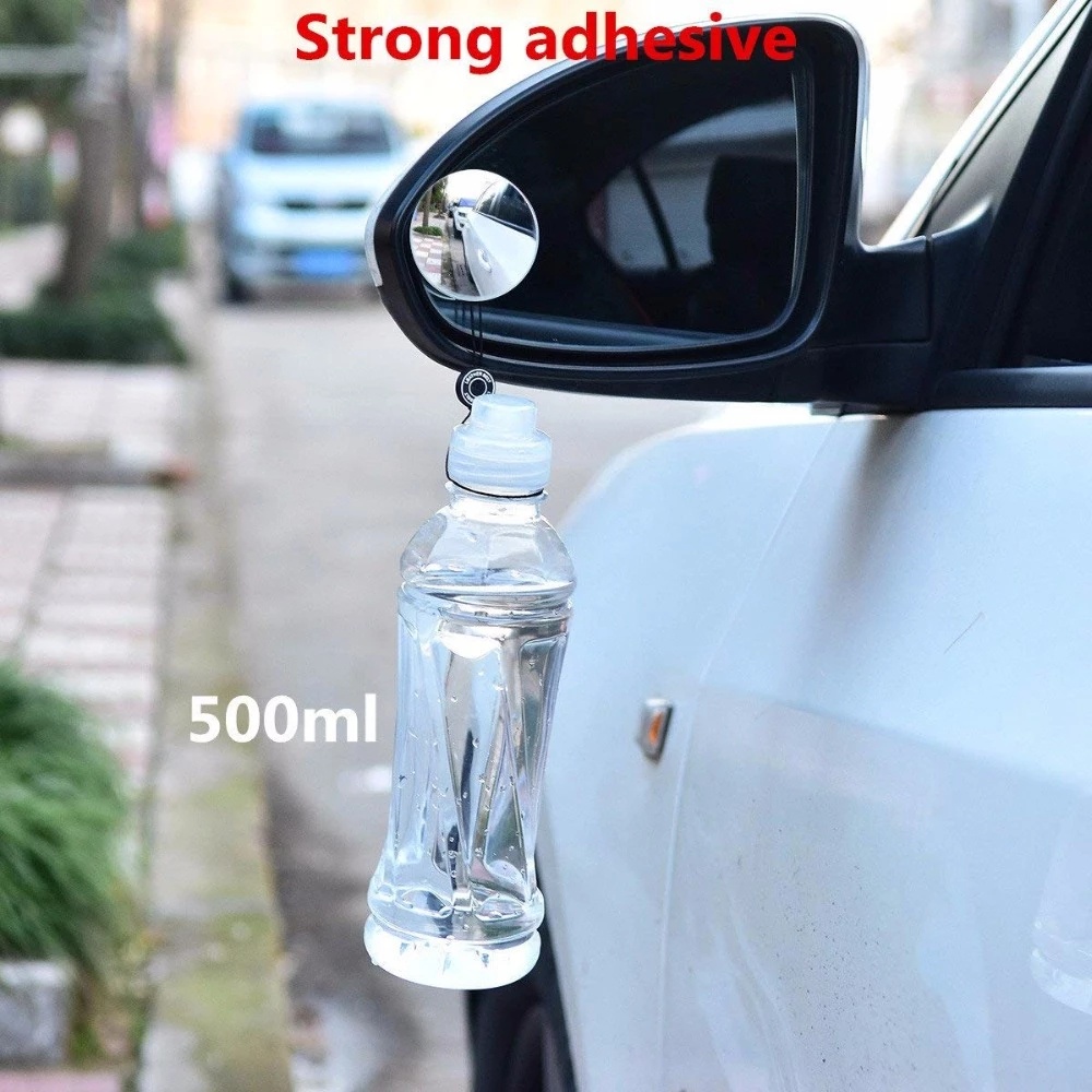 Car Mirror HD Convex Mirror /Blind Spot Auto Rearview Mirror / 360 Degree Wide Angle Vehicle Parking Rimless Mirrors/ Vehicle Side Blindspot Mirror / Universal Automobile Accessories