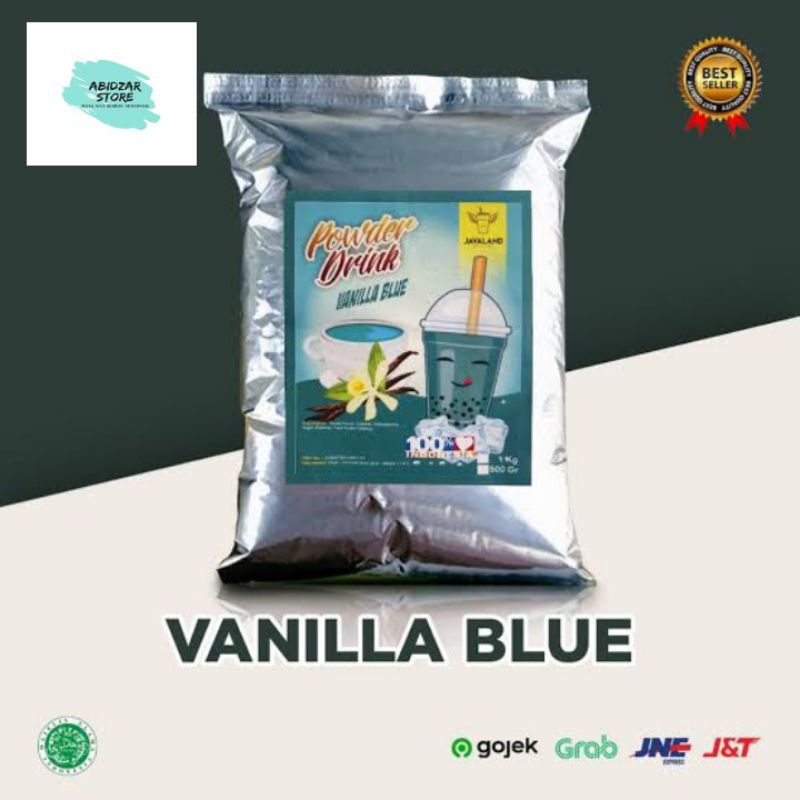 

serbuk minuman VANILA BLUE 1Kg