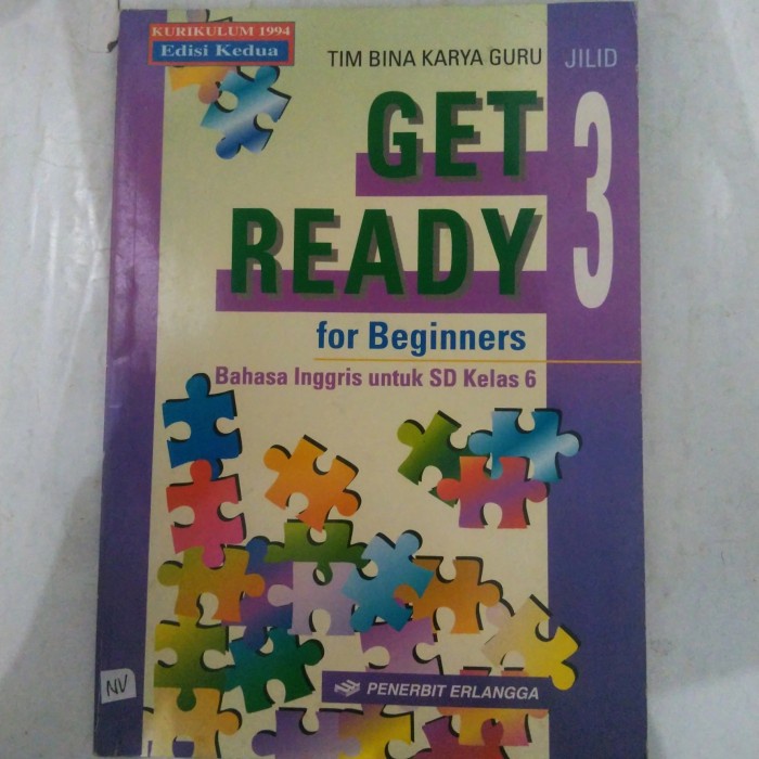 BUKU GET READY FOR BEGINNERS BAHASA INGGRIS UNTUK SD KELAS 6 JILID 3